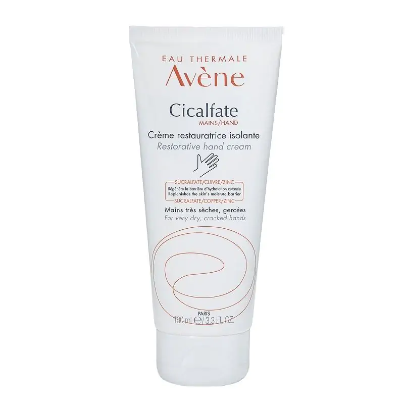 Eau Thermale Avène Cicalfate HANDS Hand Cream - Intense Nourishing Lotion  for Dry Cracked Hands - 3.3 fl.oz.