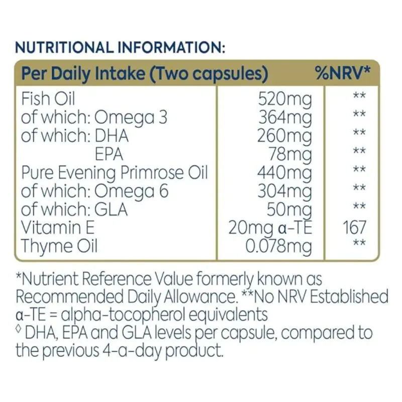 Efamol Efalex Brain Formula Capsules 60 | Landys Chemist