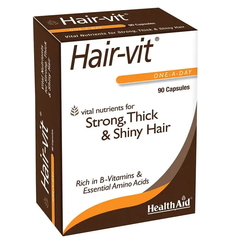 HealthAid Hair-Vit Capsules 90 | Landys Chemist