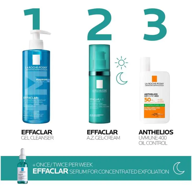 La Roche-Posay Effaclar A.Z Gel Cream 40ml | Landys Chemist