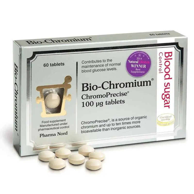 PharmaNord Bio-Chromium 100mcg Tabs 60 | Landys Chemist