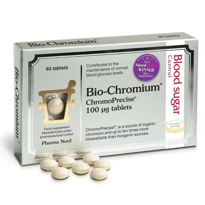 PharmaNord Bio-Chromium 100mcg Tabs 60 | Landys Chemist PharmaNord Bio-Chromium 100mcg Tabs 60 | Landys Chemist