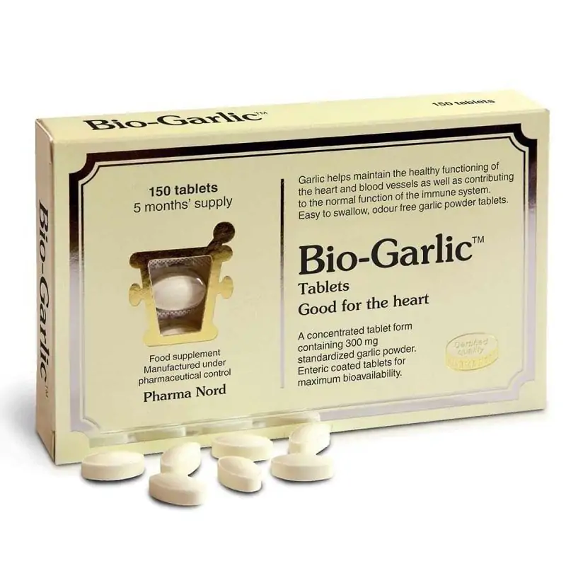 Pharmanord Bio-Garlic 300mg caps 150 | Landys Chemist Pharmanord Bio-Garlic 300mg caps 150 | Landys Chemist