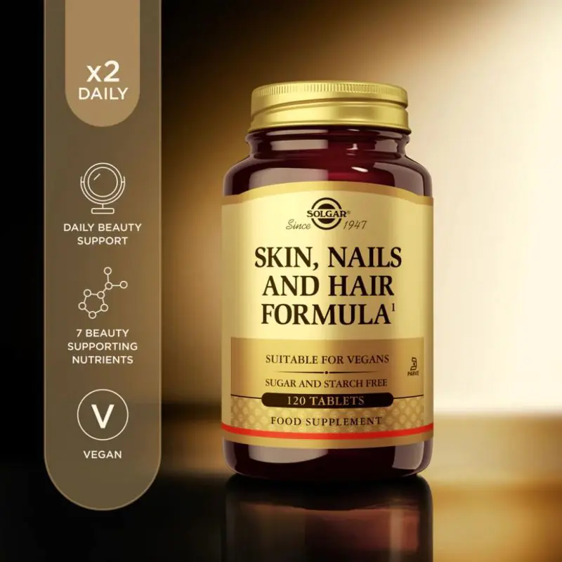 Solgar Skin Nails and Hair Formula Tabs 120 Landys Chemist