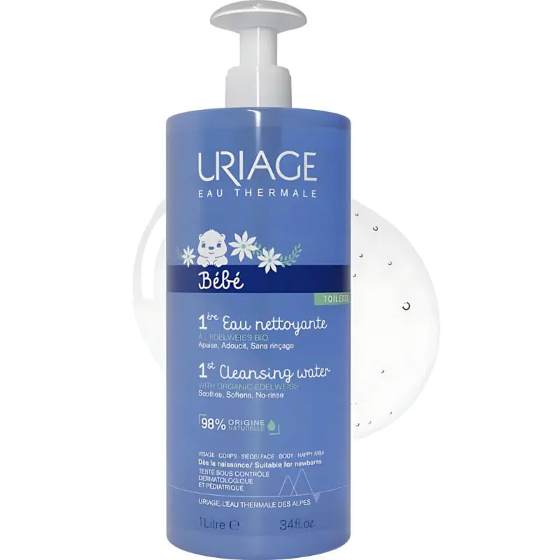 Uriage Baby's 1st Water No-Rinse Cleansing Water 500ml Uriage Baby's 1st Water No-Rinse Cleansing Water 500ml