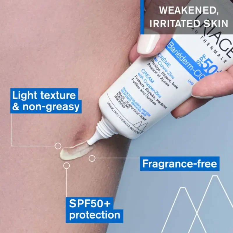Uriage Bariederm Cica-Cream SPF50+ 40ml