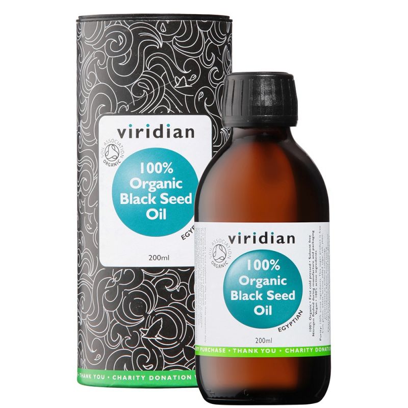 Viridian 100 Organic Black Seed Oil 0ml Landys Chemist
