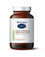 BioCare Acetyl Carnitine & Alpha Lipoic Acid 30 vegetable capsules
