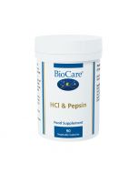 BioCare HCL & Pepsin Vegicaps 90
