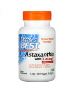 Doctor's Best Astaxanthin with AstaPure 6mg Veg Softgels 90