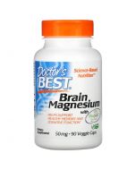 Doctor's Best Brain Magnesium with Magtein 50mg Vcaps 90