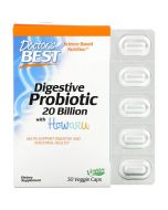 Doctor's Best Digestive Probiotic 20 Billion CFU Vcaps 30