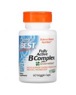 Doctor's Best Fully Active B-Complex with Quatrefolic Vcaps 60