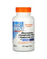 Doctor's Best Glucosamine Chondroitin MSM + Hyaluronic Acid Caps 150