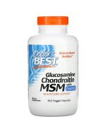 Doctor's Best Glucosamine Chondroitin MSM with OptiMSM Caps 360