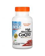 Doctor's Best High Absorption CoQ10 with BioPerine 300mg Veg Softgels 90