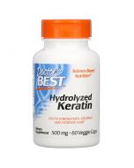 Doctor's Best Hydrolyzed Keratin 500mg Vcaps 60