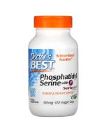 Doctor's Best Phosphatidylserine Serine with SerinAid 100mg Vcaps 120