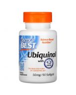 Doctor's Best Ubiquinol with Kaneka QH 50mg Softgels 90