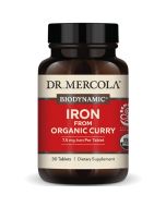 Dr. Mercola Biodynamic Iron from Organic Curry Capsules 30