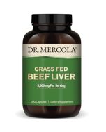 Dr. Mercola Grass Fed Beef Liver Capsules 180