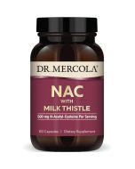 Dr. Mercola NAC with Milk Thistle Capsules 60