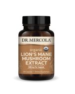 Dr Mercola Organic Lion’s Mane Mushroom Extract Capsules 