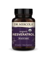 Dr. Mercola Organic Resveratrol Capsules 30
