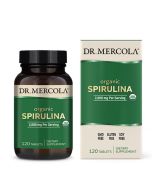 Dr. Mercola Organic Spirulina Tablets 120