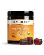 Dr Mercola Organic Vitamin D3 Cherry Gummies for Kids 