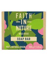 Faith in Nature Wild Rose Soap Bar 100g