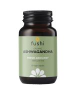 Fushi Wellbeing Organic Ashwaganda Root 340mg Veg Caps 60