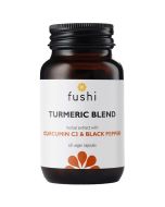 Fushi Wellbeing Turmeric C3 & Bioperine Extract (500mg High Strength) Veg Caps 60