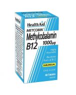 HealthAid Methylcobalamin Metcobin 1000mcg Tablets 60