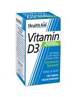 HealthAid Vitamin D3 2000iu Tablets 120