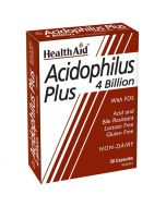 HealthAid Acidophilus Plus 4 Billion Vegicaps 30