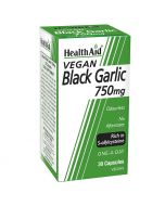 HealthAid Black Garlic 750mg Capsules 30