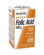 HealthAid Folic Acid 400ug tablets 270