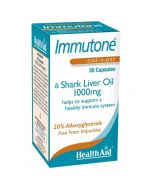 HealthAid Immutone Shark Liver Oil 1000mg Capsules 30