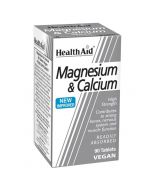 HealthAid Magnesium + Calcium tablets 90
