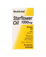 HealthAid Starflower Oil 1000mg (23% GLA) Capsules 60