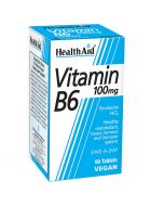 HealthAid Vitamin B6 100mg Tablets 90