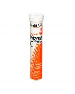 HealthAid Vitamin C 1000mg Orange Effervescent Tabs 20