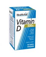 HealthAid Vitamin D 500iu Tablets 60
