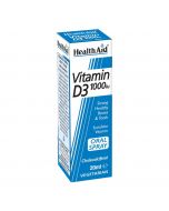 HealthAid Vitamin D3 Spray 1000iu 20ml