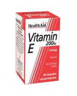 HealthAid Vitamin E 200iu Natural Vegicaps 60