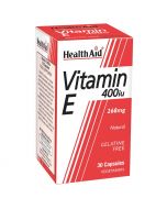 HealthAid Vitamin E 400iu Natural Vegicaps 30
