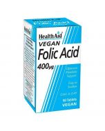 HealthAid Folic Acid 400ug tablets 90