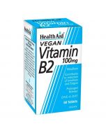 HealthAid Vitamin B2 100mg Prolonged Release Tabs 60