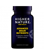 Higher Nature Advanced Brain Nutrients Vegetable Capsules 180